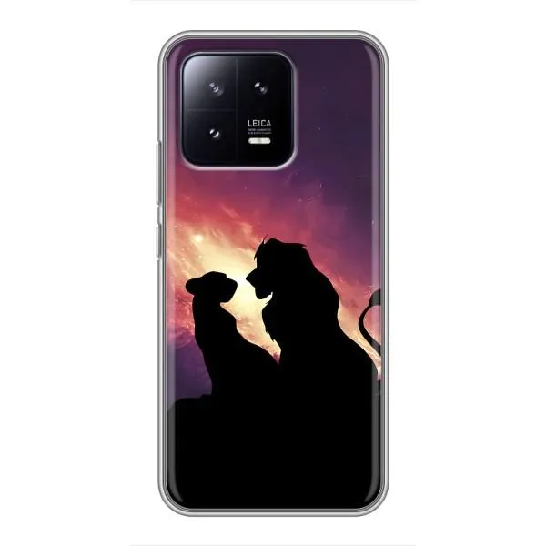 Чохол з принтом «Силует Сімба і Налу» для Xiaomi 13