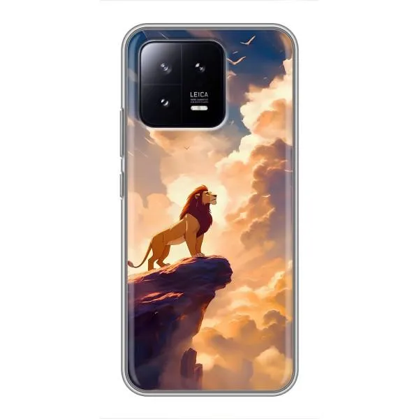 Чохол з принтом «Сімба на скелі» для Xiaomi 13