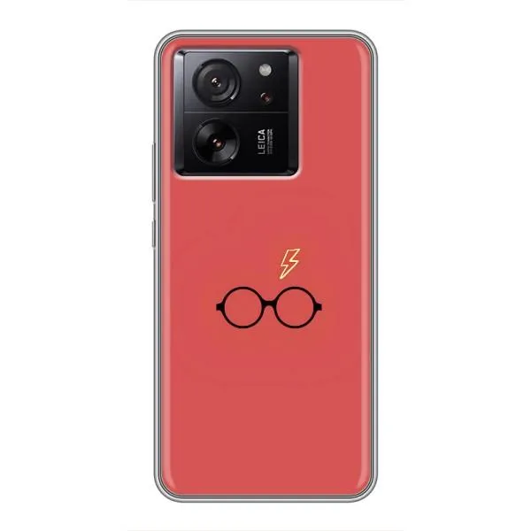 Чехол с принтом «шрам и очки» для Xiaomi 13T Pro