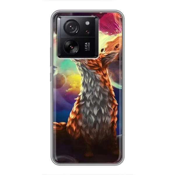 Чохол з принтом «Лисичка в космосі» для Xiaomi 13T Pro