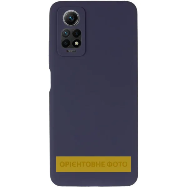 Чехол Silicone Cover Ummi Lakshmi Full Camera (AA) для Xiaomi 13T / 13T Pro — Синий — фото 5