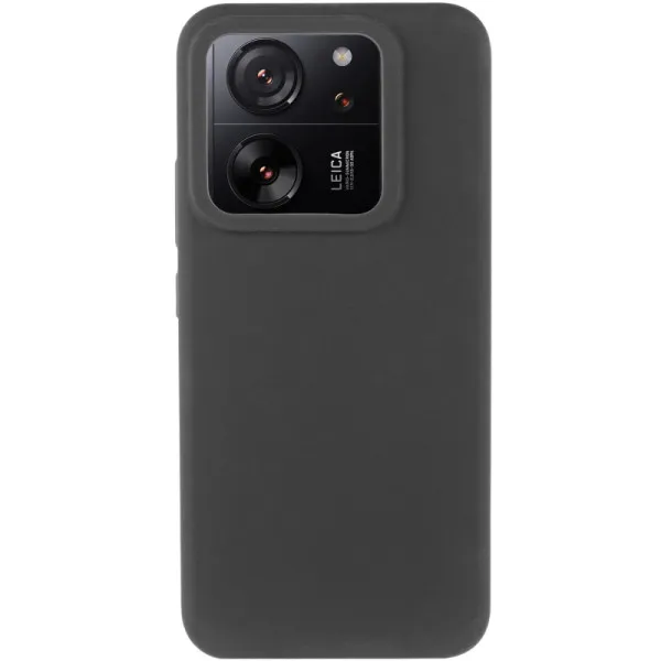 Чохол Silicone Cover Lakshmi (AAA) для Xiaomi 13T / 13T Pro — Чорний — фото 2