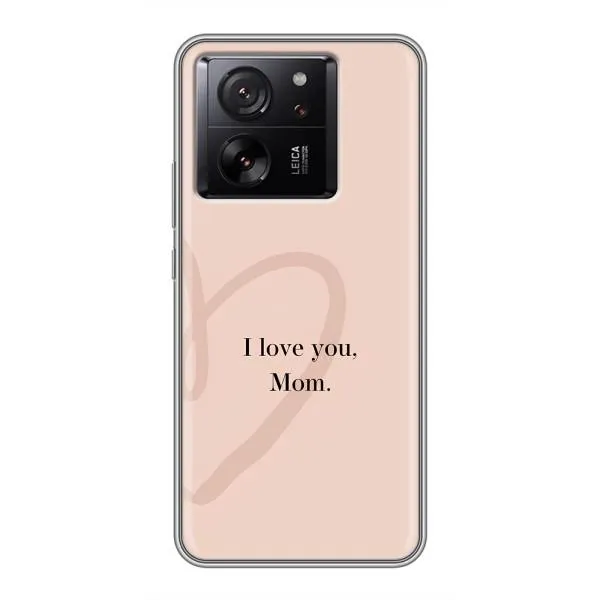 Чехол с принтом «Сердце маме» для Xiaomi 13T Чехол с принтом «Сердце маме» для Xiaomi 13T