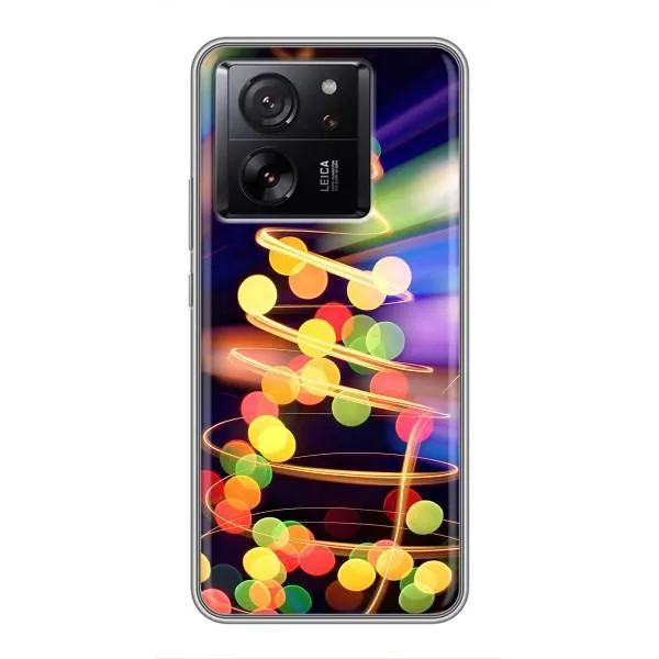 Чехол с принтом «Елка с гирлянд» для Xiaomi 13T