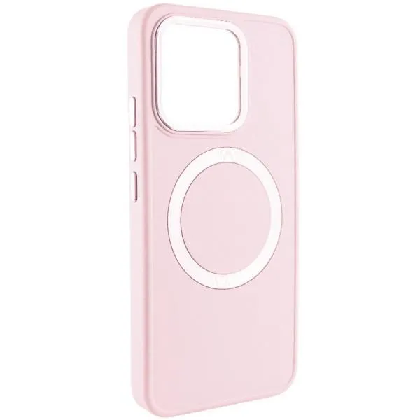TPU чехол Bonbon Metal Style with Magnetic Fit для Xiaomi 14 Pro — Розовый