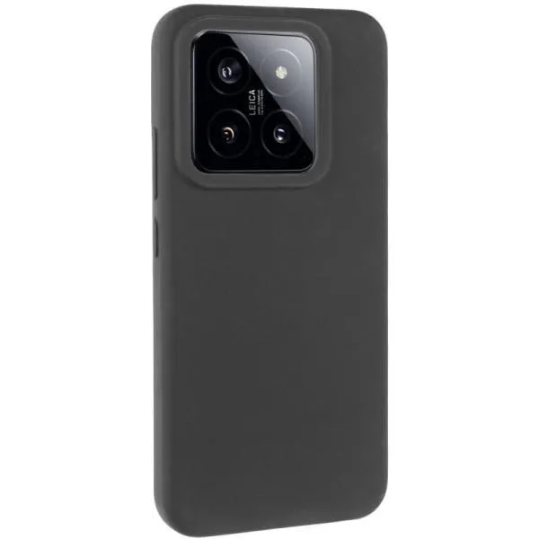Чехол Silicone Cover Lakshmi (AAA) для Xiaomi 14 Pro — Черный — фото 5