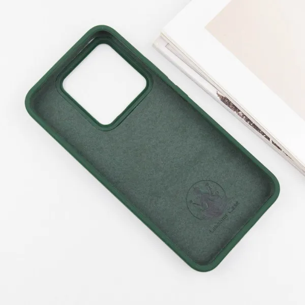 Чехол Silicone Cover Lakshmi (AAA) для Xiaomi 14 Pro — Зеленый — фото 3