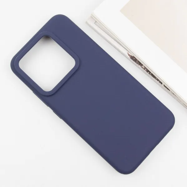 Чехол Silicone Cover Lakshmi (AAA) для Xiaomi 14 Pro — Темно-синий — фото 3 Чехол Silicone Cover Lakshmi (AAA) для Xiaomi 14 Pro — Темно-синий — фото 3