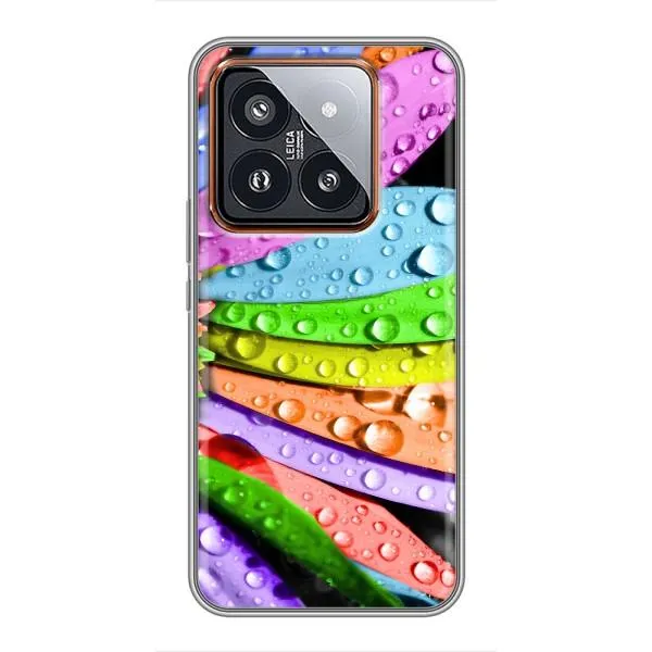 Чехол с принтом «Семицветик» для Xiaomi 14 Pro