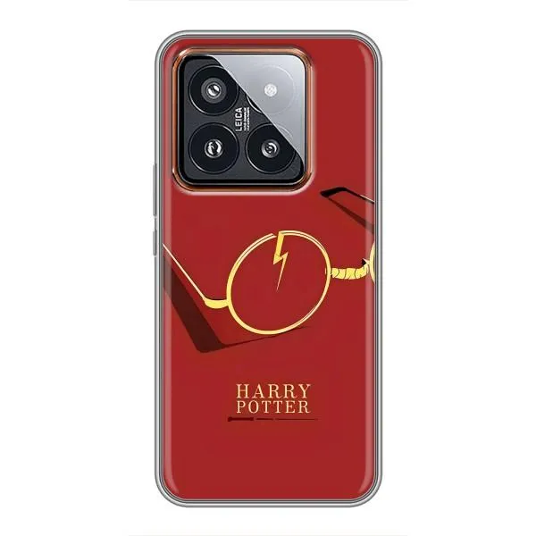 Чехол с принтом «очки Гарри» для Xiaomi 14 Pro