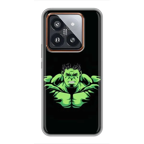 Чохол з принтом «Зелений Халк» для Xiaomi 14 Pro