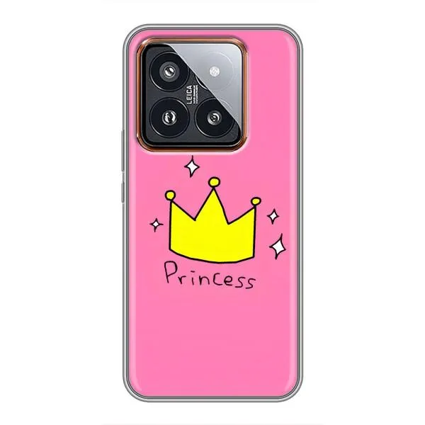 Чохол з принтом «Princess» для Xiaomi 14 Pro