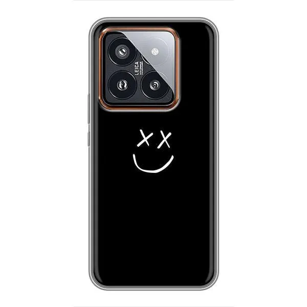 Чохол з принтом «Смайл» для Xiaomi 14 Pro