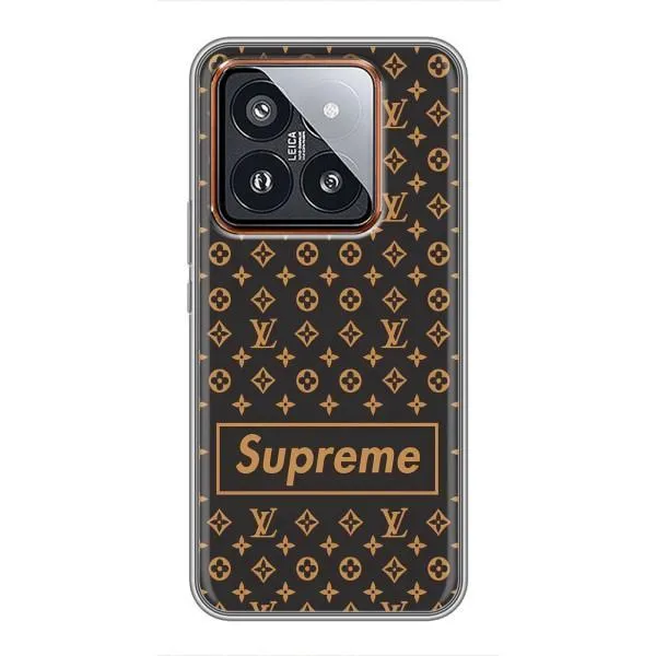 Чохол з принтом «Supreme LV» для Xiaomi 14 Pro