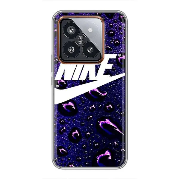 Чехол с принтом «Найк принт» для Xiaomi 14 Pro