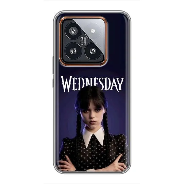 Чехол с принтом «Wednesday» для Xiaomi 14 Pro