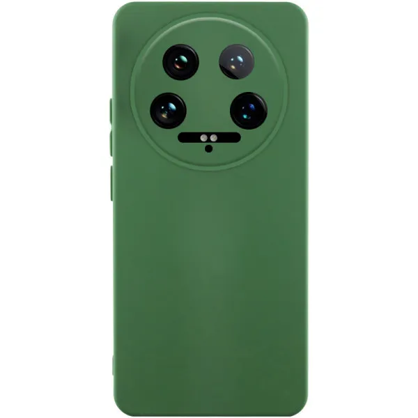Чехол Silicone Cover Ummi Lakshmi Full Camera (AA) для Xiaomi 14 Ultra — Зеленый
