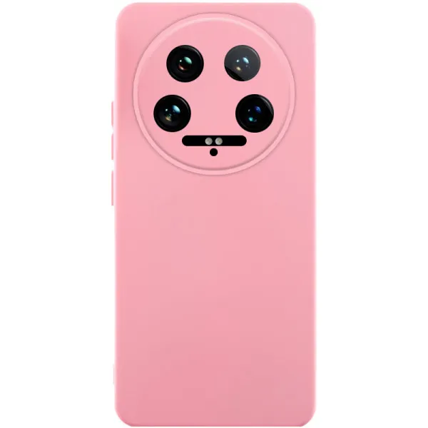 Чехол Silicone Cover Ummi Lakshmi Full Camera (AA) для Xiaomi 14 Ultra — Розовый