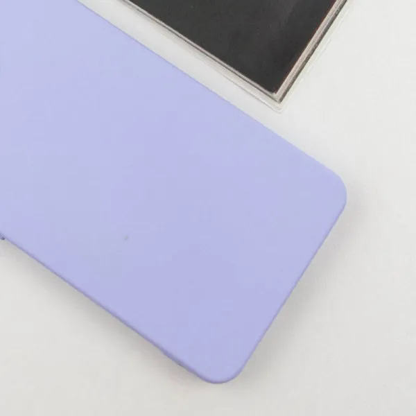 Чехол Silicone Cover Lakshmi (AAA) для Xiaomi 14 Ultra — Сиреневый — фото 3