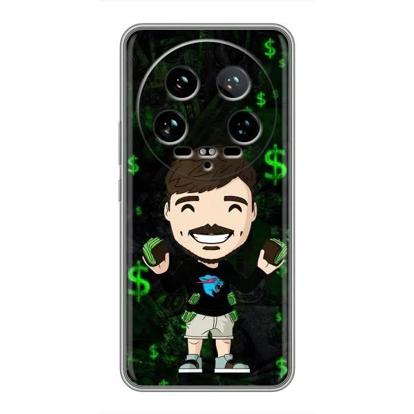 Чехол с принтом «Блогер Beast» для Xiaomi 14 Ultra