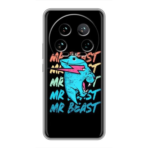 Чехол с принтом «logo Mr beast» для Xiaomi 14 Ultra