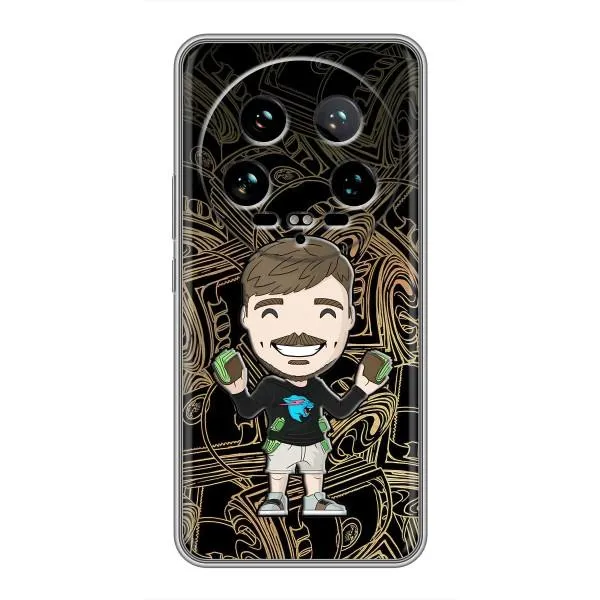 Чехол с принтом «Mister Beast» для Xiaomi 14 Ultra