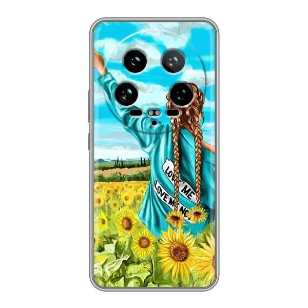 Чохол з принтом «Україночка» для Xiaomi 14 Ultra