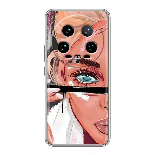 Чехол с принтом «Макияж» для Xiaomi 14 Ultra