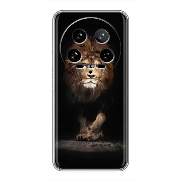Чохол з принтом «Лев» для Xiaomi 14 Ultra Чохол з принтом «Лев» для Xiaomi 14 Ultra