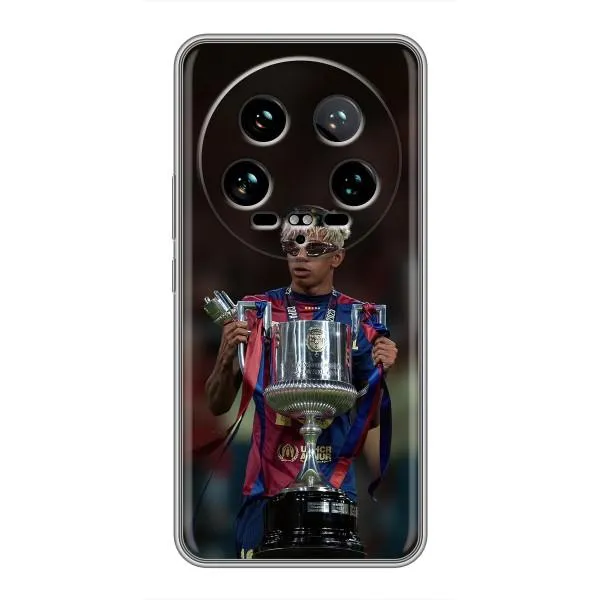 Чохол з принтом «Ямаль з кубком» для Xiaomi 14 Ultra Чохол з принтом «Ямаль з кубком» для Xiaomi 14 Ultra