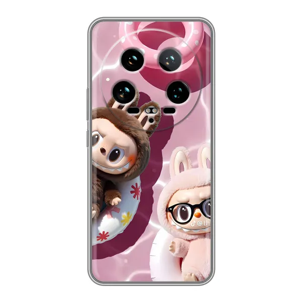 Чехол с принтом «Игрушка Лабубу» для Xiaomi 14 Ultra