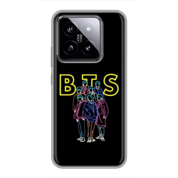 Чехол с принтом «BTS стайл» для Xiaomi 14