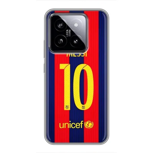 Чехол с принтом «Messi Barca 10» для Xiaomi 14