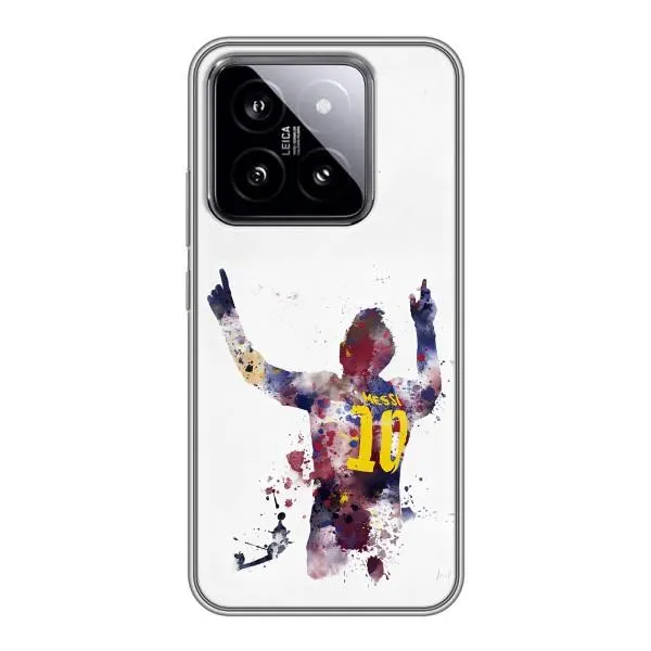 Чехол с принтом «Messi Barca» для Xiaomi 14