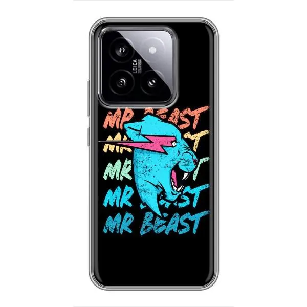 Чохол з принтом «logo Mr beast» для Xiaomi 14