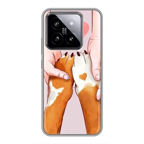Чехол с принтом «Любовь к собакам» для Xiaomi 14 Чехол с принтом «Любовь к собакам» для Xiaomi 14