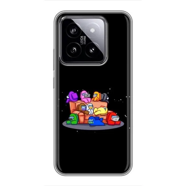 Чехол с принтом «Амонг-ас» для Xiaomi 14
