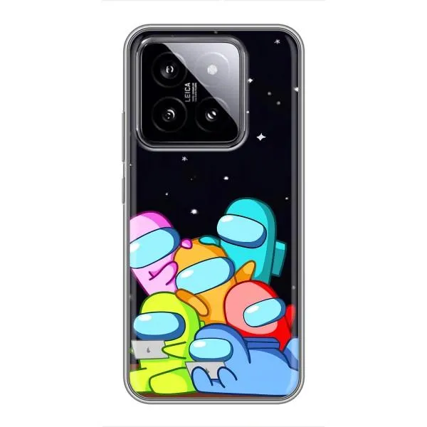 Чехол с принтом «Скины в космосе» для Xiaomi 14