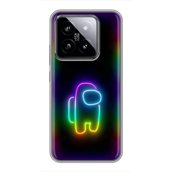 Чехол с принтом «Яркий скин» для Xiaomi 14