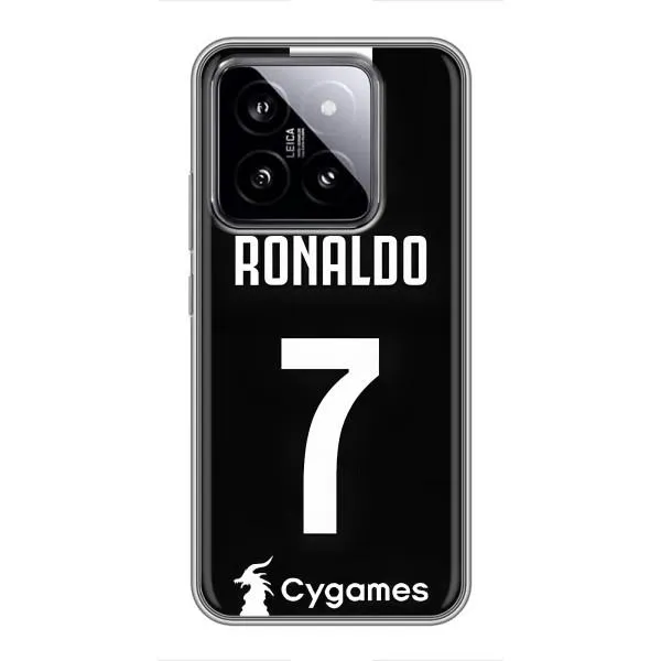 Чехол с принтом «RONALDO 7» для Xiaomi 14 Чехол с принтом «RONALDO 7» для Xiaomi 14