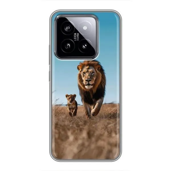 Чехол с принтом «Мусафа и Симба» для Xiaomi 14