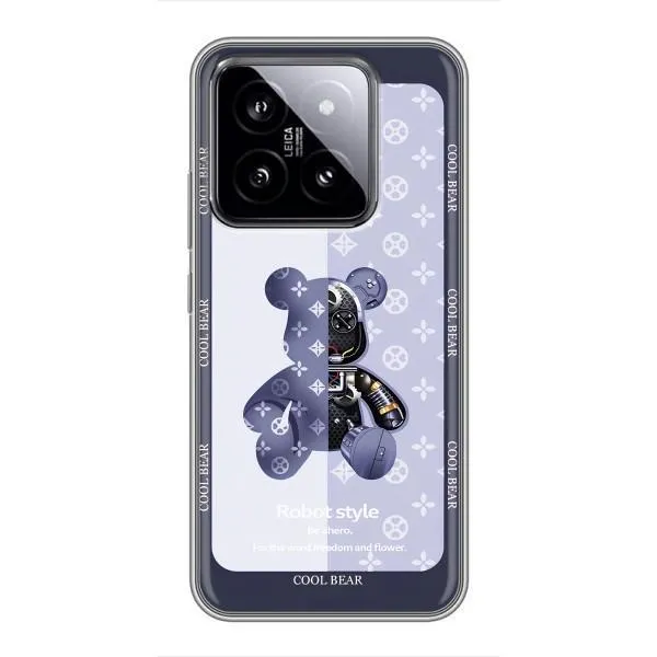 Чехол с принтом «Медвежонок LV» для Xiaomi 14 Чехол с принтом «Медвежонок LV» для Xiaomi 14