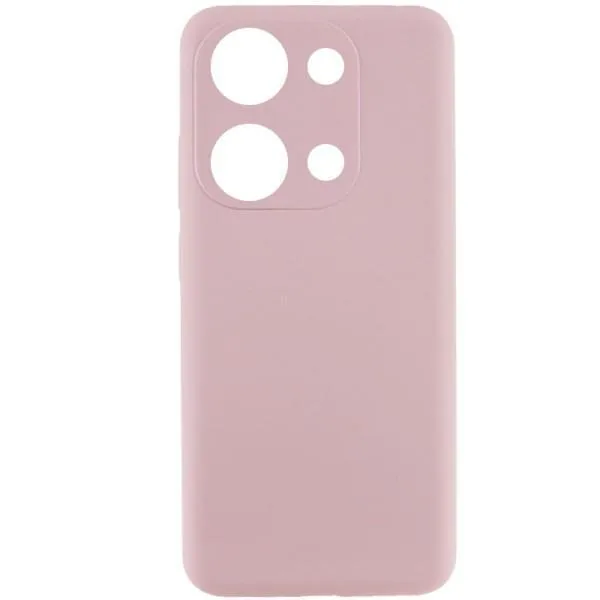 Чехол Silicone Cover Lakshmi Full Camera (AAA) для Xiaomi 14T Pro — Розовый — фото 1