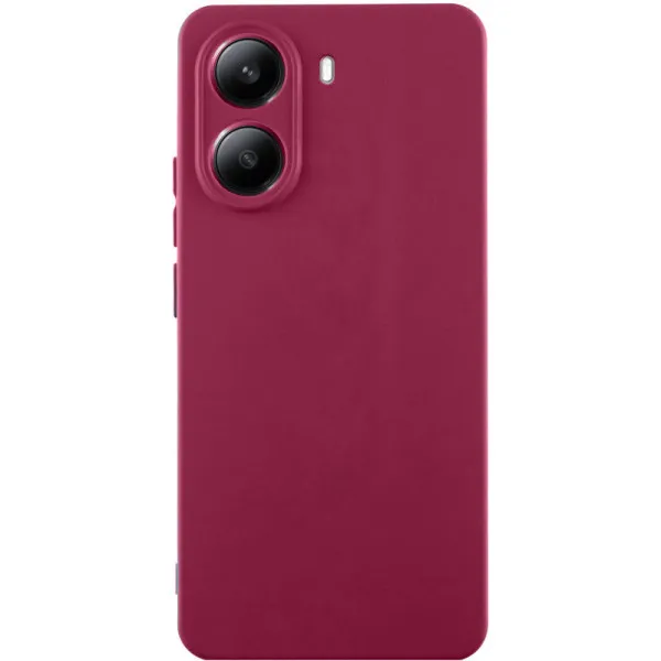 Чехол Silicone Cover Ummi Lakshmi Full Camera (AA) для Xiaomi 14T Pro — Бордовый