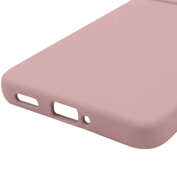 Чехол Silicone Cover Lakshmi Full Camera (AAA) для Xiaomi 14T Pro — Розовый — фото 5