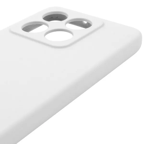 Чехол Silicone Cover Lakshmi Full Camera (AAA) для Xiaomi 14T Pro — Белый — фото 4