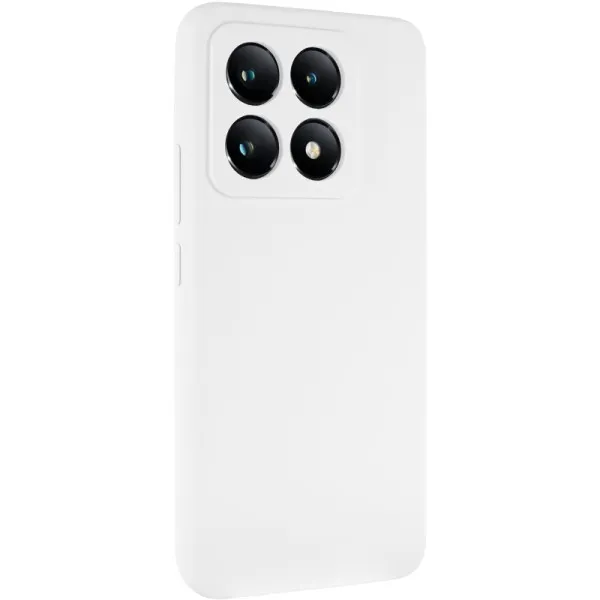 Чохол Silicone Cover Lakshmi Full Camera (AAA) для Xiaomi 14T Pro — Білий — фото 1