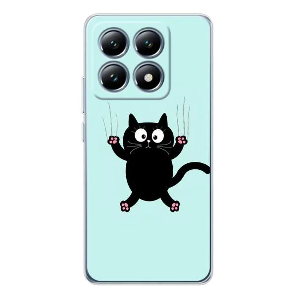 Чехол с принтом «Падающий кот» для Xiaomi 14T Pro
