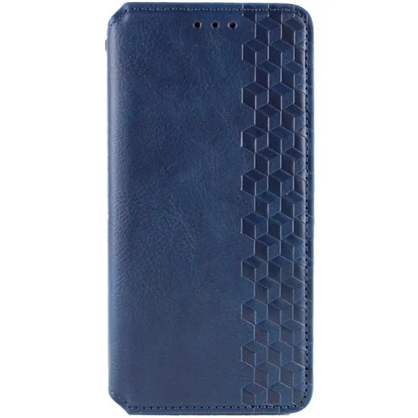 Шкіряний чохол-книжка GETMAN Cubic (PU) для Xiaomi 14T — Синій — фото 1 Шкіряний чохол-книжка GETMAN Cubic (PU) для Xiaomi 14T — Синій — фото 1