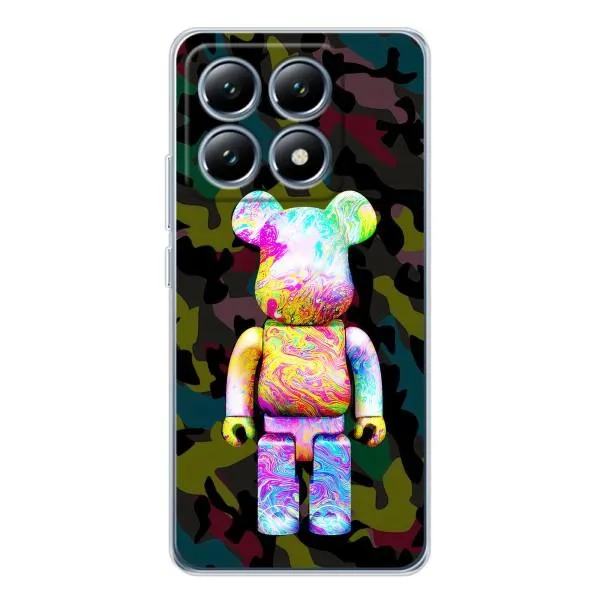 Чехол с принтом «Яркий Bearbrick» для Xiaomi 14T